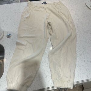 Hollister Cream Sweatpants